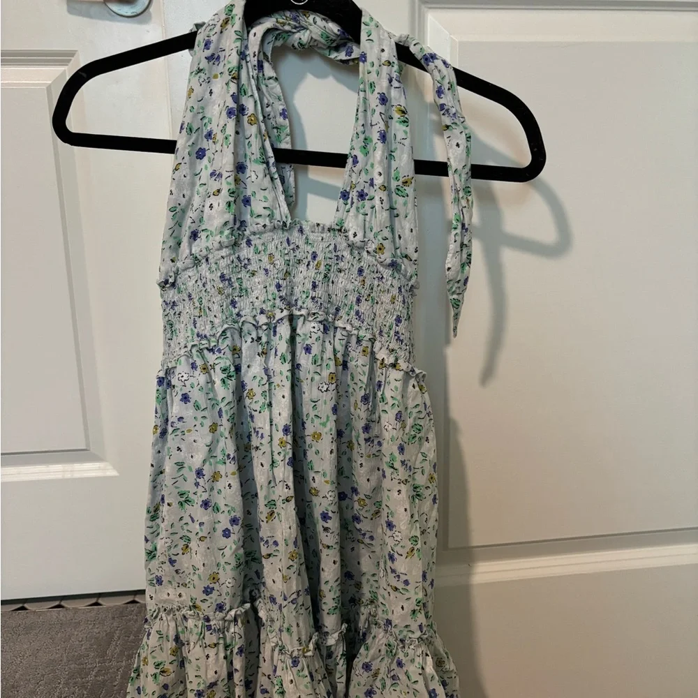 Aerie Spring Fling Halter Dress - Picture 5 of 5
